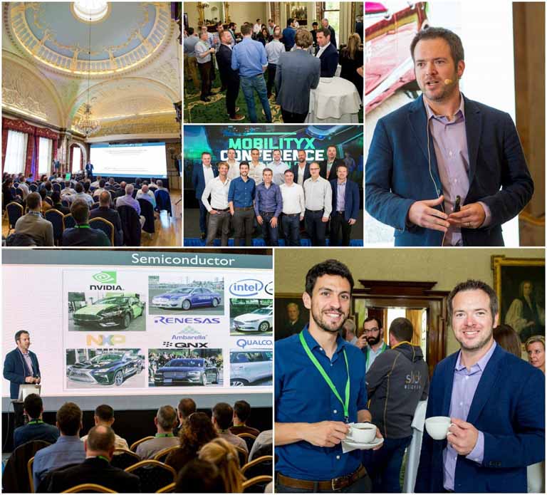 Photo collage of MobilityX Conference
